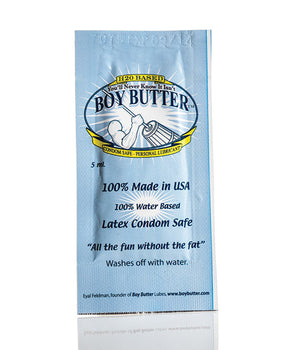 Boy Butter H2O: Lubricante y humectante orgánico de lujo - Featured Product Image