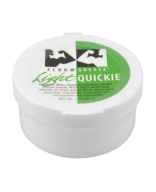 Elbow Grease Light Cream Quickie - 1 oz: Smooth Glide Formula - featured product image.
