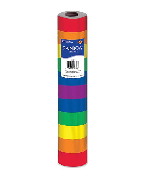 Rainbow Pride Table Roll: Vibrant Event Decoration - featured product image.