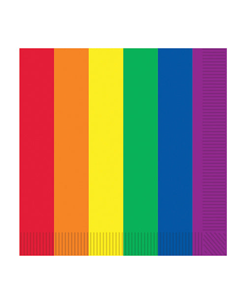 Rainbow Pride Luncheon Napkins - Celebrate Love and Unity Product Image.