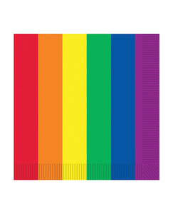 Rainbow Pride Luncheon Napkins - Pack of 16