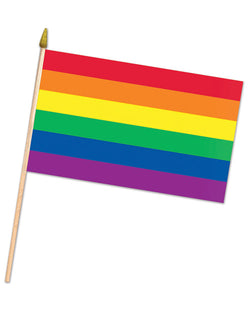 Beistle Rainbow Fabric Flag – A Vibrant Emblem of Love and Inclusivity