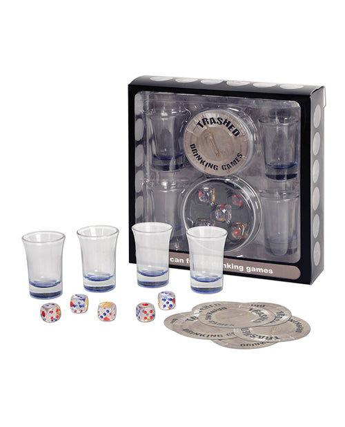 Trashed - Assorted Drinking Games: Ultimate Party Fun Product Image.