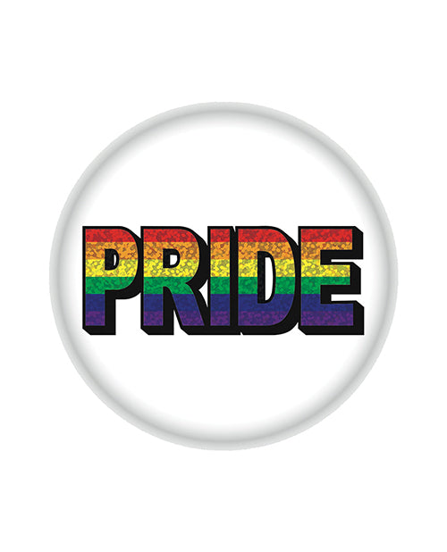 Beistle 2" Pride Button Product Image.