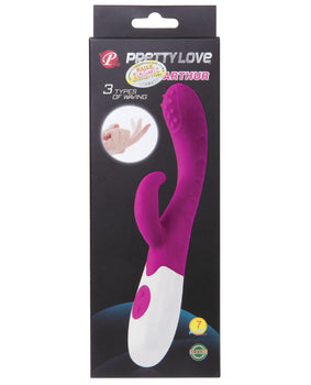 Pretty Love 亞瑟兔振動器 - 紫紅色 - Featured Product Image