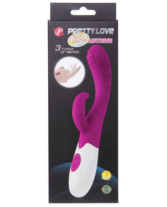 Pretty Love Arthur Rabbit Vibrator in Fuchsia