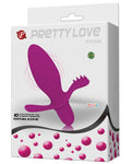 Pretty Love Fitch Anal Vibrator with Perineum Massager