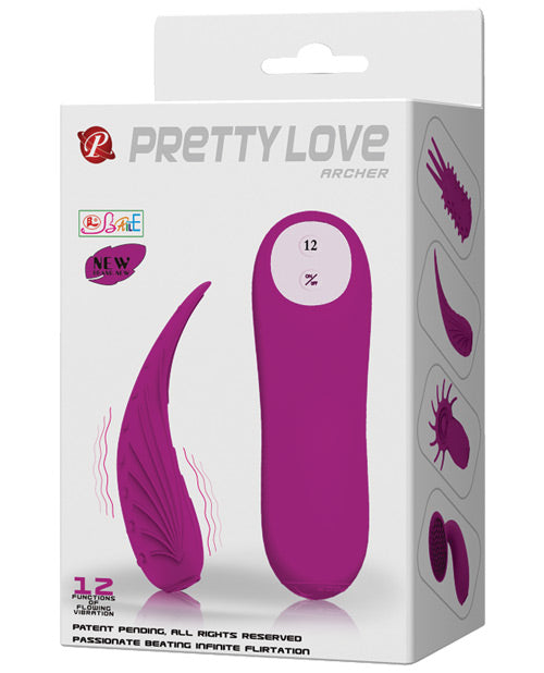 Pretty Love Archer Vibrator: 12-Speed Fuchsia Delight - featured product image.