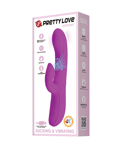 Pretty Love Anthony Sucking Rabbit - 12 Functions: Ultimate Pleasure Experience - featured product image.