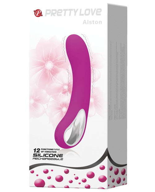 Pretty Love Alston 12-Function Fuchsia Vibrator - featured product image.