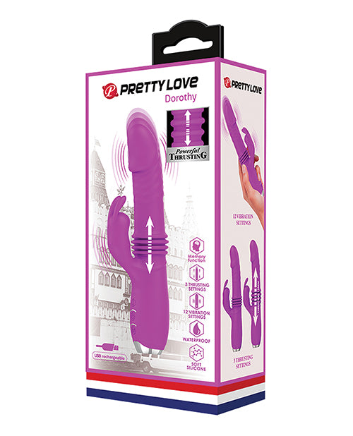 Pretty Love Dorothy Thrusting Rabbit: Dual Stimulation Delight - featured product image.