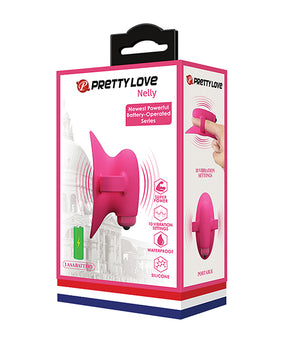 Pretty Love Nelly Pink Silicone Tongue Clitoral Stimulator - Featured Product Image