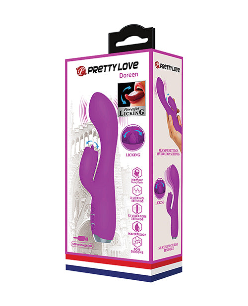 Pretty Love Gloria 舔兔子 - 紫紅色：終極可自訂的樂趣 - featured product image.