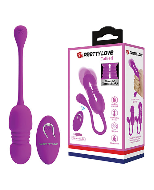 Pretty Love Callieri: Remote Thrusting Egg - Ultimate Pleasure Experience 🚀 - featured product image.