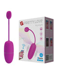 Pretty Love Nymph App-Enabled Egg - Fuchsia: Control Pleasure with Ease!