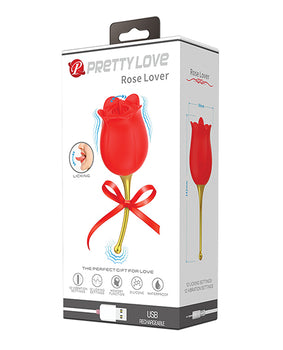 Pretty Love Licking Rose Dual Ended Vibrator - Ultimate Pleasure & Elegance - Featured Product Image