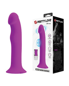 Pretty Love Murray Pulsating Dildo in Black