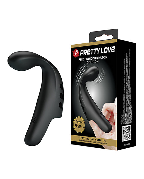 Vibrador de dedo Pretty Love Gorgon: mejora tu experiencia sensual - featured product image.