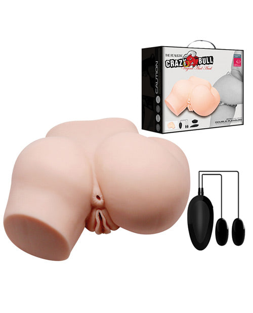 Crazy Bull Double Pleasure Masturbator - Ivory - featured product image.