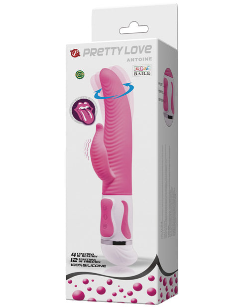 Pretty Love Antoine Twisting Rabbit - 12-Speed Silicone Vibrator - featured product image.