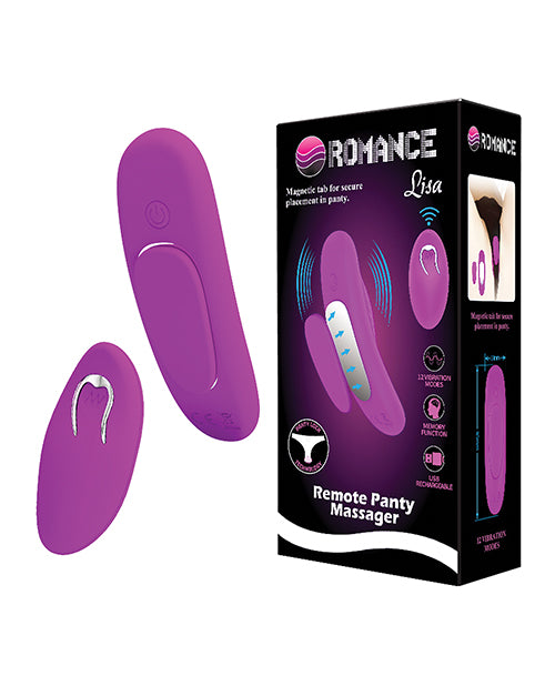 Vibrador magnético para bragas Lisa de Pretty Love Romance Product Image.