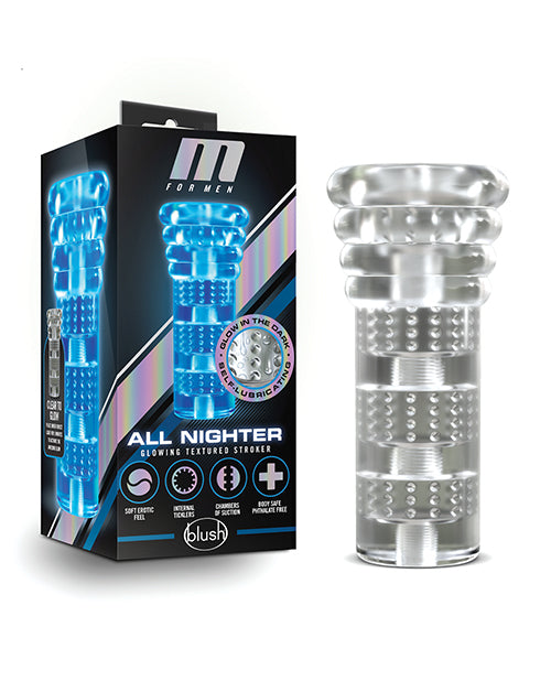 Stroker autolubricante que brilla en la oscuridad: máximo placer Product Image.