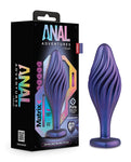 Sapphire Swirling Bling Anal Plug: Elegance Meets Sensation