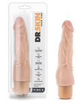 Dr. Skin Vibe #4 - Beige: Realistic 8-Inch Vibrator with Adjustable Multi-Speed Vibrations
