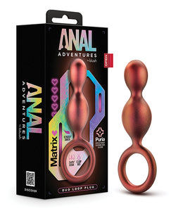 Blush Copper Loop Anal Plug