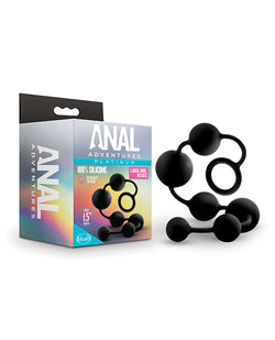 Blush Anal Adventures Deep Delights Silicone Anal Beads - Ultimate Pleasure