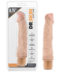 Dr. Skin Vibe 9" Dong #6 - Placer realista y diversión a prueba de agua