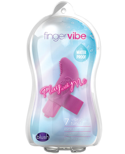 Blush Play With Me Finger Vibe: mejora definitiva del placer Product Image.