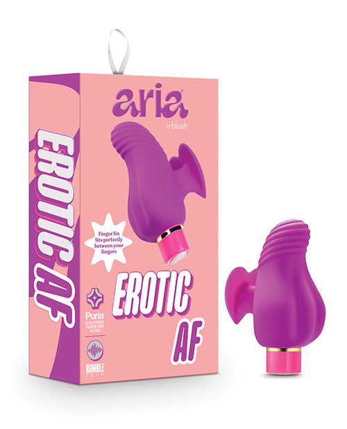Blush Aria Erotic AF Plum Vibrator: el compañero de placer definitivo Product Image.
