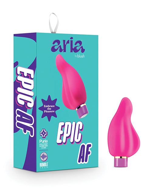 Blush Aria Epic AF - Fucsia: Vibrador de Placer Definitivo Product Image.