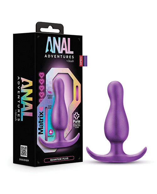 Blush Anal Adventures Matrix Quantum Plug - Purple: A Journey into Bliss - featured product image.