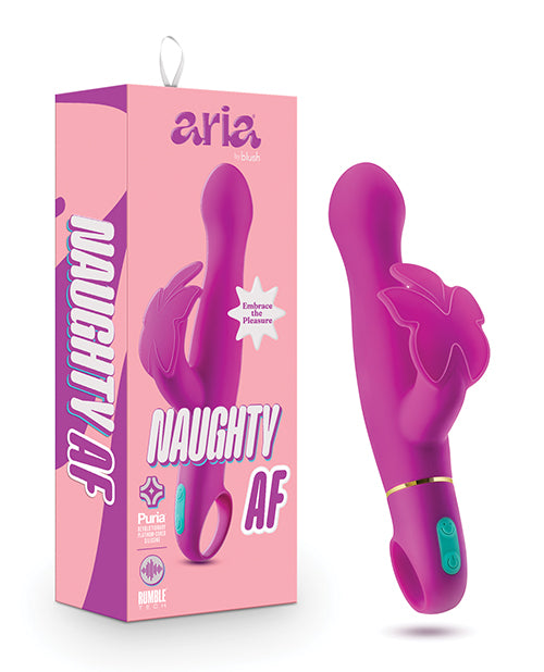 Blush Aria Naughty AF - Vibrador Ciruela: Experiencia de Placer Máxima Product Image.