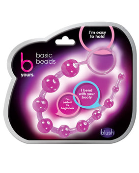 Blush B Yours Anal Beads: felicidad para principiantes - Featured Product Image