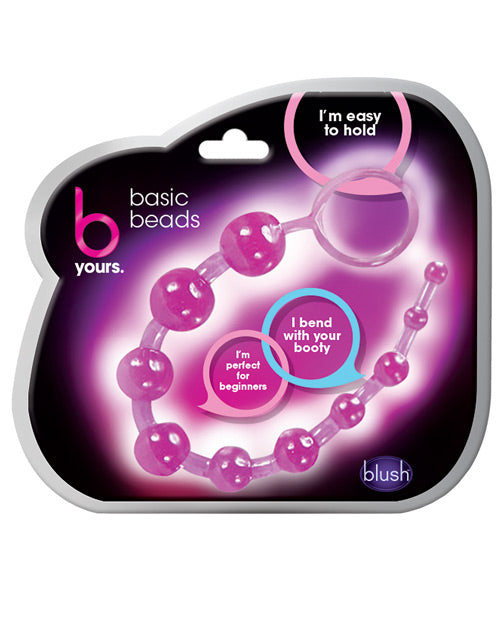Blush B Yours Anal Beads: Beginner Bliss - featured product image.