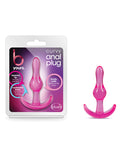 Plug anal con curvas Blush B Yours en rosa - Máximo placer garantizado