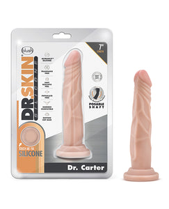 Blush Dr. Skin Silicone Dr. Carter 7.5" Dildo: Unleash Your Fantasies