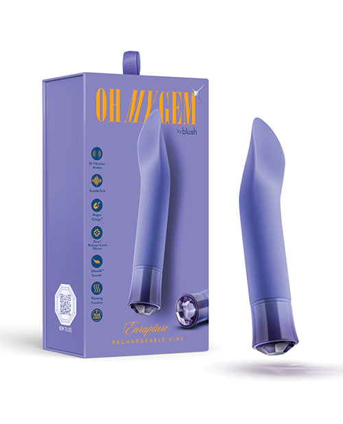 Blush Oh My Gem Enrapture - Vibrador de lujo con tanzanita - featured product image.