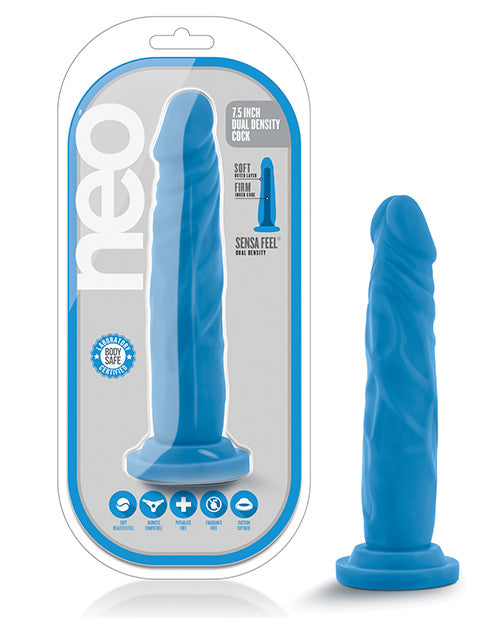 Blush Neo Dual Density 6" Realistic Dildo Product Image.