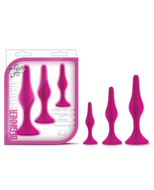 Blush Luxe Anal Plug Kit: A Journey of Sensation and Discovery - featured product image.