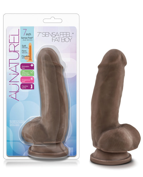 Blush Au Naturel Fat Boy Sensa Feel® Dildo Product Image.