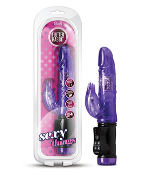 Blush Sexy Things Flutter Rabbit - Purple: Ultimate Dual Stimulation - Featured Product Image