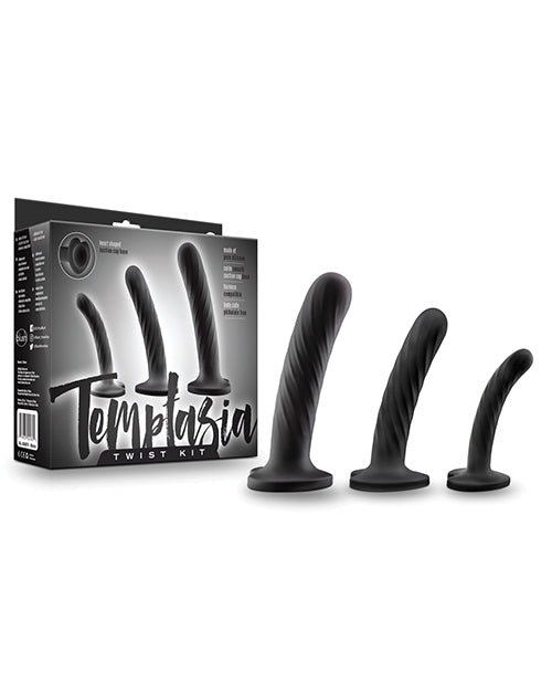 Blush Temptasia Twist Kit - Negro Juego de 3: Un viaje hacia la felicidad íntima - featured product image.