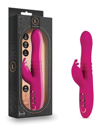 Blush Lush Kira - Velvet Rabbit Vibrator centered on a white background - featured product image.