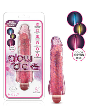 Blush Glow Dicks 閃光振動器 - Molly: Sparkling Pleasure 振動器 - Featured Product Image