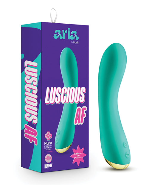 Blush Aria Luscious AF Teal Vibrator: Luxurious Pleasure & Safety - featured product image.