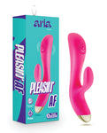 Blush Aria Pleasin' AF - Vibrador de doble acción fucsia: abraza el éxtasis